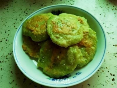 毛豆煎饼的做法步骤：5