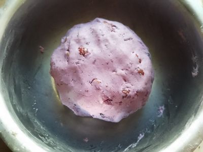 蒸紫薯饼的做法步骤：3