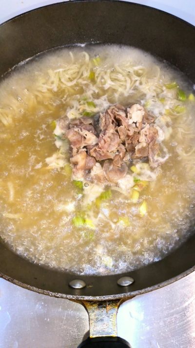 羊肉杂面汤的做法步骤：8