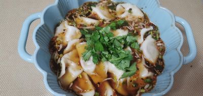 酸汤羊肉水饺的做法步骤：14