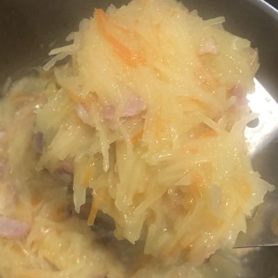 培根土豆丝卷饼的做法步骤：6