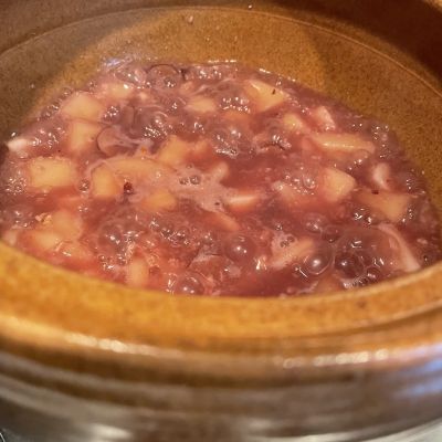 苹果山药燕麦粥的做法步骤：8