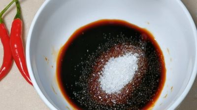 木耳花菜的做法步骤：4