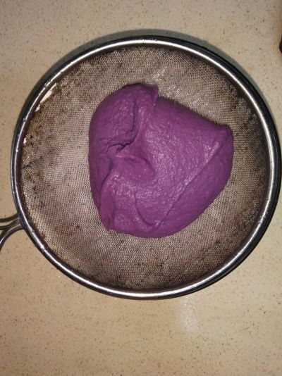 纯天然的紫薯泥的做法步骤：5