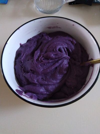 纯天然的紫薯泥的做法步骤：6