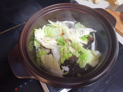 砂锅白菜豆腐煲的做法步骤：6