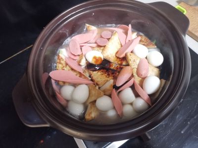 砂锅白菜豆腐煲的做法步骤：7
