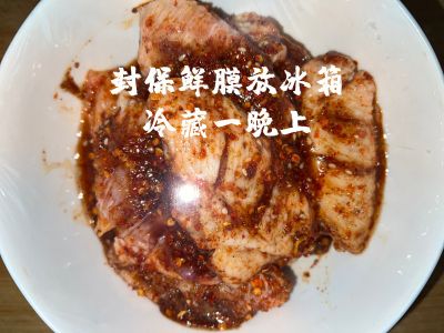 蜜汁烤鸡翅的做法步骤：7