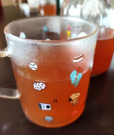 炒米红枣青柑茶的做法步骤：7