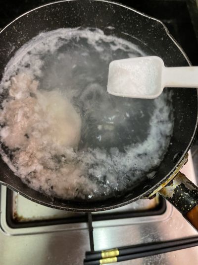 滚豌豆尖汤的做法步骤：6
