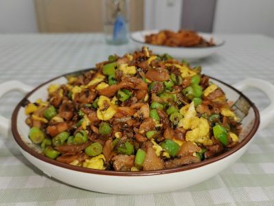 外婆菜炒豆角的做法步骤：10