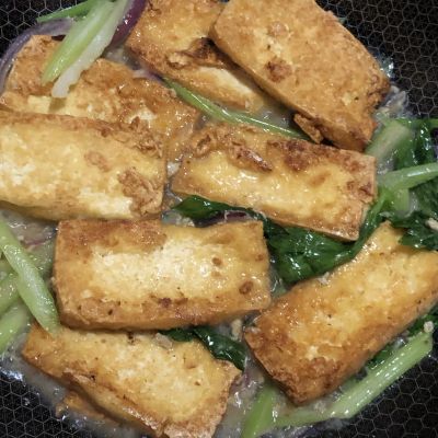 烩豆腐的做法步骤：6