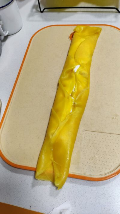 芒果毛巾卷的做法步骤：21