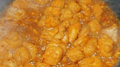爆汁油豆腐的做法步骤：8