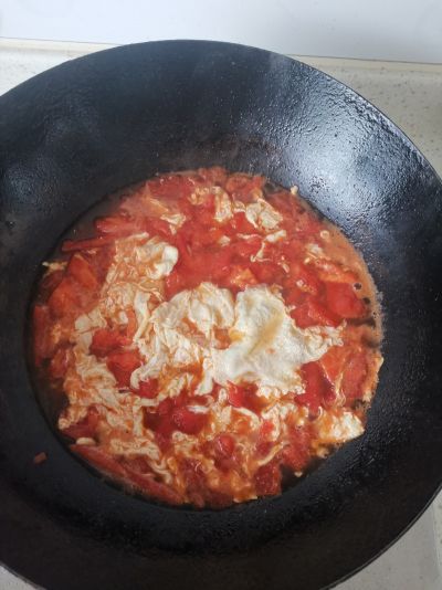 西红柿鸡蛋汤的做法步骤：5