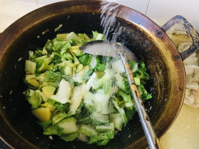 土豆泥熬小白菜的做法步骤：6