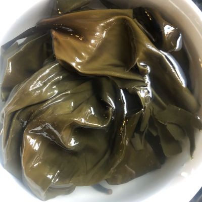 梅花肉海带焖黄豆的做法步骤：6