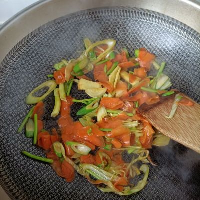 胡萝卜炒羊肝的做法步骤：10