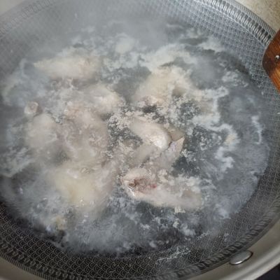 鸡腿菇鲍鱼烧王鸽的做法步骤：7