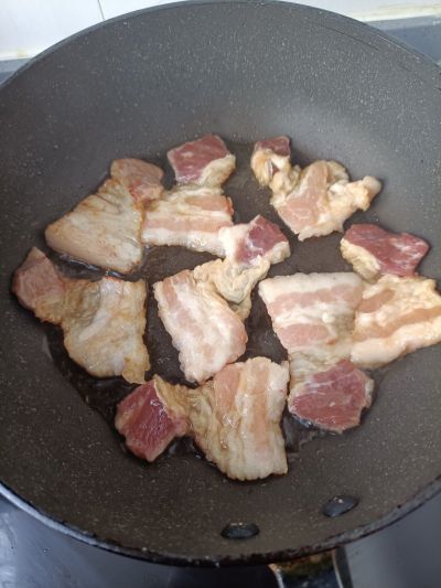 苏子叶包煎肉的做法步骤：11