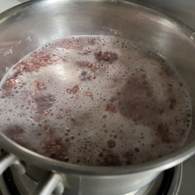 五红燕麦煮甜酒的做法步骤：4
