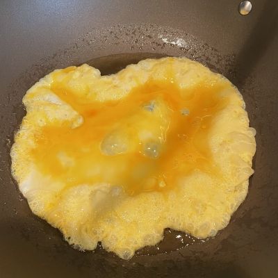 白菜鸡蛋烩年糕的做法步骤：5