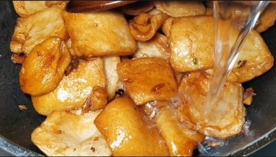 香炒千页豆腐的做法步骤：8